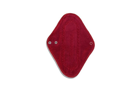 Podpaska MAXI czerwona/welur czerwony