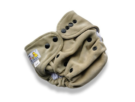 Formowanka OS z kieszonką, Oliwka, thermo-ko/welur