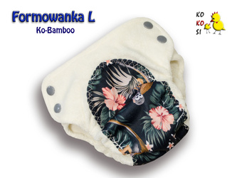 Formowanka - Rozm.6 (L) - Pants, Panel-Małpki/ KoBamboo