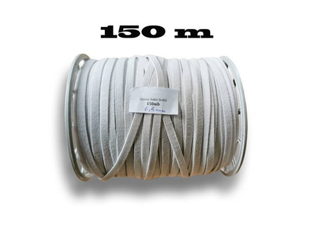 gumka, guma tkana 6,5mm - rolka 150mb