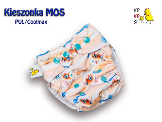 Kieszonka MOS  PUL/coolmax, Kociaki