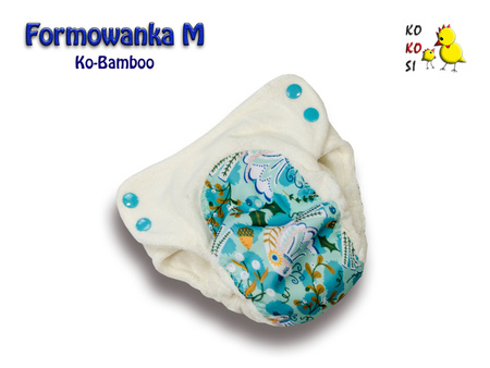 Formowanka - Rozm.3 (M) Pants, Panel-Śpiące Ptaki/KoBamboo