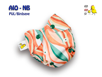 Pieluszka AIO-NB, Szlaczki, PUL/Birdseye