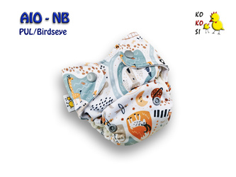 Pieluszka AIO-NB, Miasteczko, PUL/Birdseye
