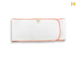 wkład chłonny bambus 2-warstwy, 70x12,5- pomarańczowy.