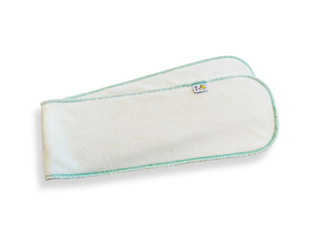 wkład chłonny bambus 3-warstwy, zielony.70x12,5