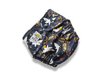 Otulacz OS - SLIM,  PUL, Ciem-ko