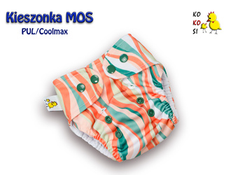 Kieszonka MOS  PUL/coolmax, Szlaczki