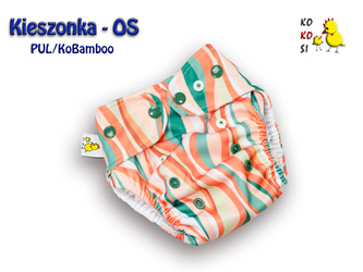 Kieszonka OS  PUL/Ko-Bamboo, Szlaczki