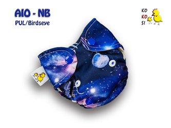Pieluszka AIO-NB, Rozarium, PUL/Birdseye