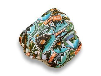 Pieluszka AIO - L, Ko-Bamboo, Camp