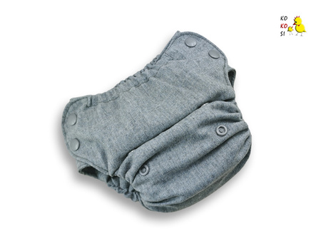 Otulacz wełniany Pants - OS - Siwek