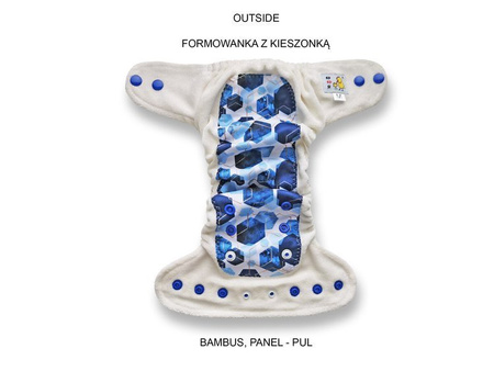 Formowanka OS kieszonka/panel Szlaczki/KoBamboo