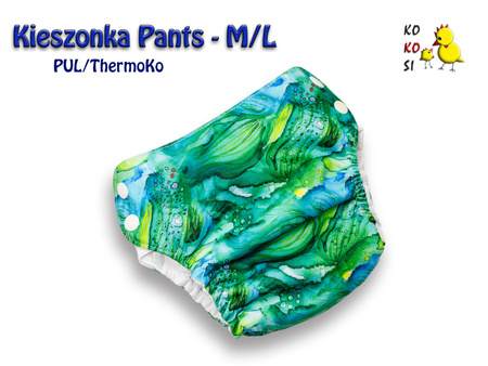 Kieszonka M/L, Pants,  PUL/ThermoKo, Wodorosty