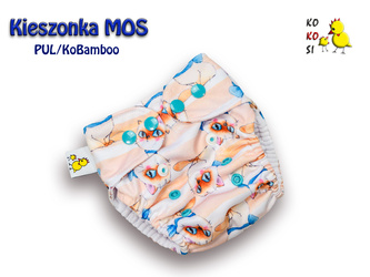 Kieszonka MOS  PUL/Ko-Bamboo, Kociaki