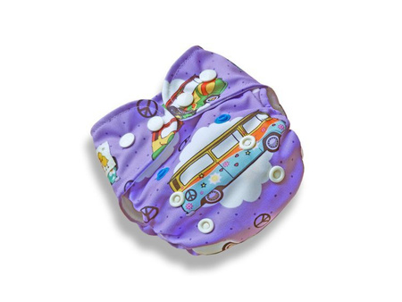 Pieluszka AIO - MOS , Ko-Bamboo, Ogórki