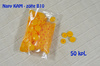 napy plastikowe 18\" 50kpl - kolor Żółte B10