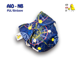 Pieluszka AIO-NB, Konstelacje, PUL/Birdseye