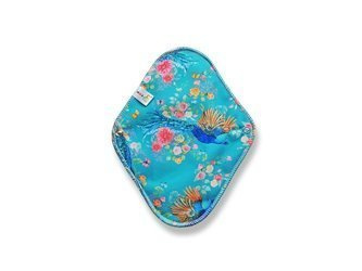 Podpaska MINI,  Rajski ptak/welur czerwony