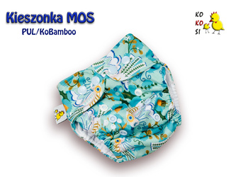 Kieszonka MOS  PUL/Ko-Bamboo, Śpiące Ptaki