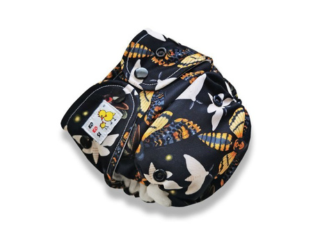 Pieluszka AIO - OS, Ko-Bamboo, Ciem-Ko