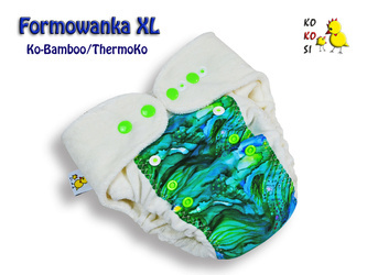 Formowanka XL z kieszonką KoBamboo/ panel Wodorosty/ThermoKo