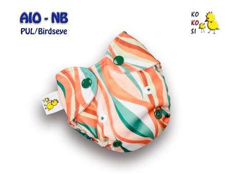 Pieluszka AIO-NB, Szlaczki, PUL/Birdseye